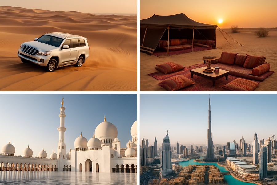 Luxury travel experiences in the UAE with desert safari and city tours Luxury travel experiences in the UAE with desert safari and city tours
